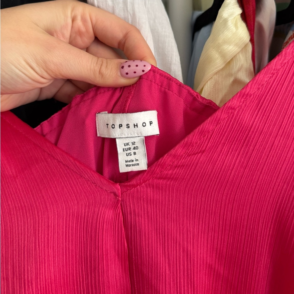 Pink Topshop Maxi Dress - Picture 2 of 5